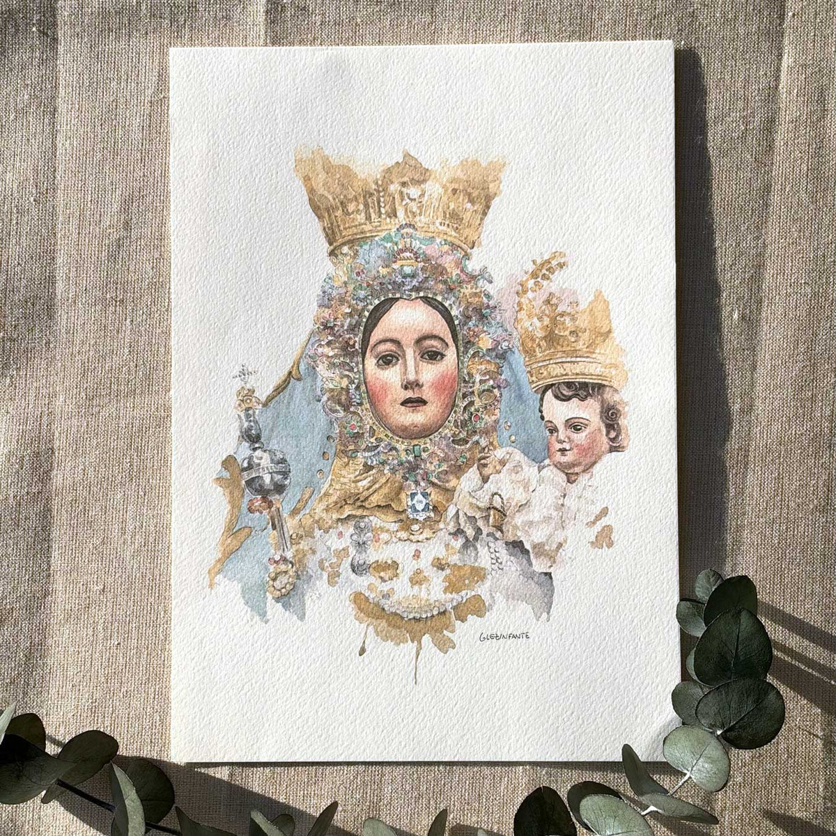 Virgen de Araceli. Lucena (Print)