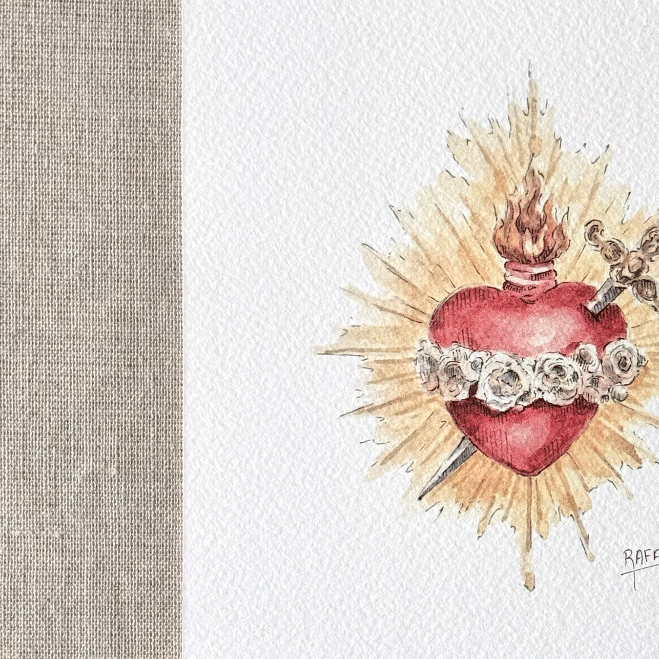 Sagrado Corazón de María (Print)