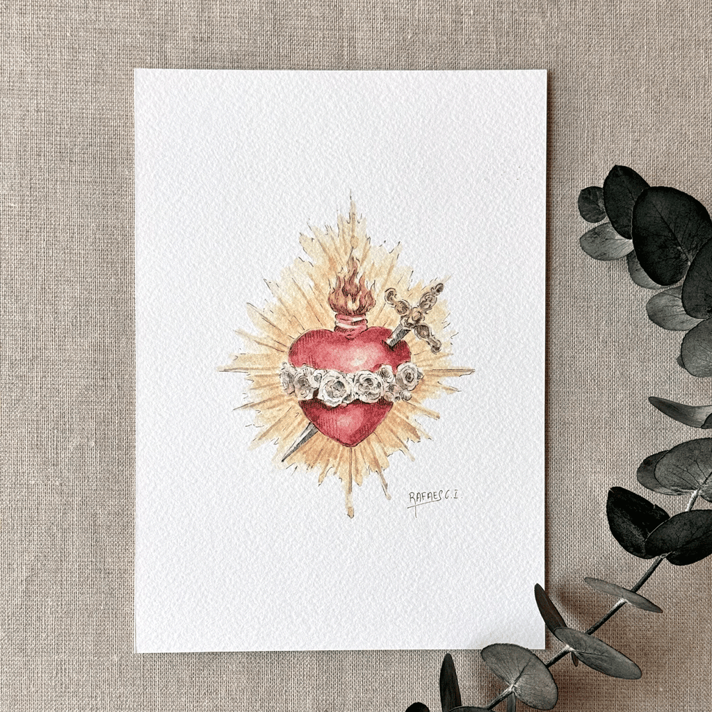 Sagrado Corazón de María (Print)