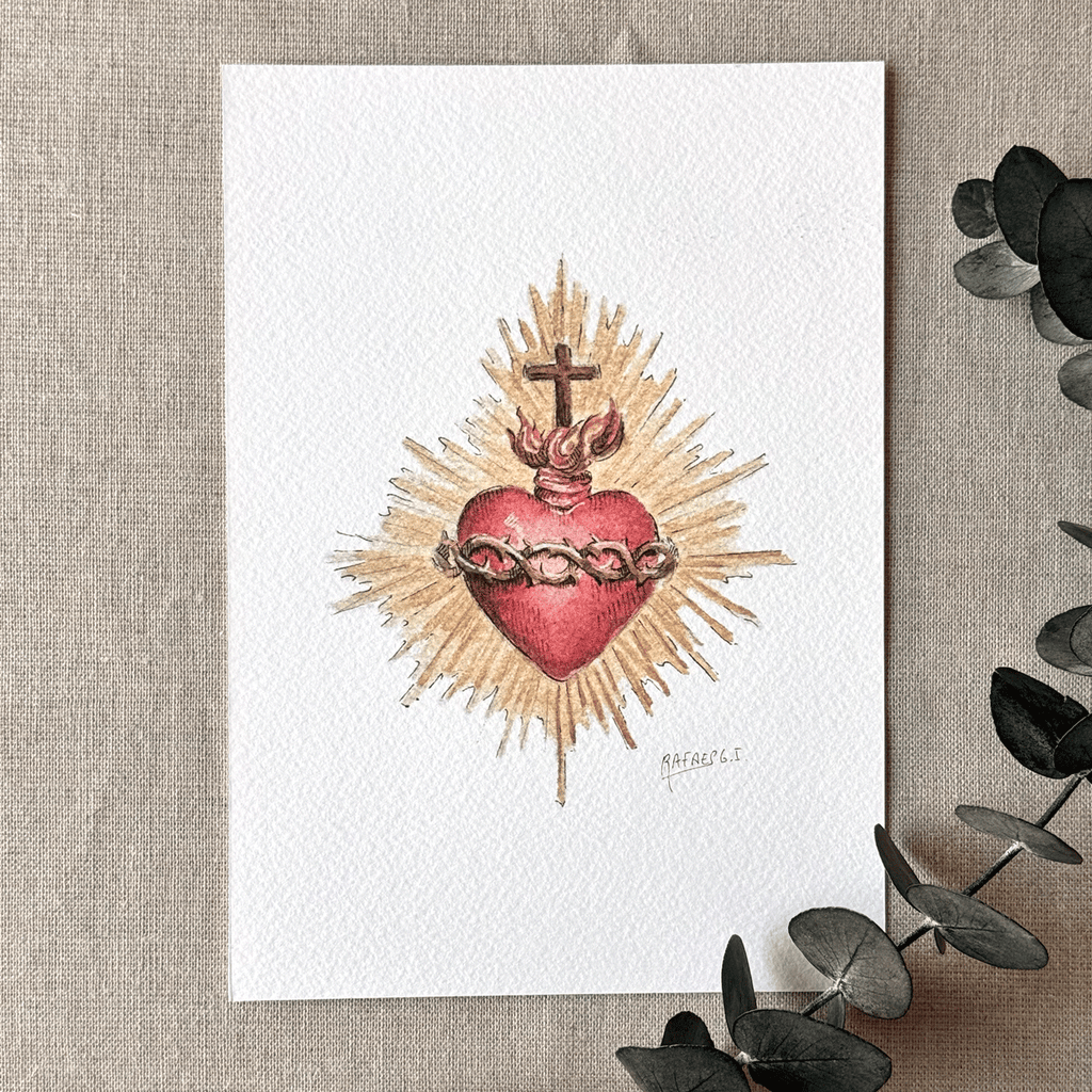 Sagrado Corazón de Jesus (Print)