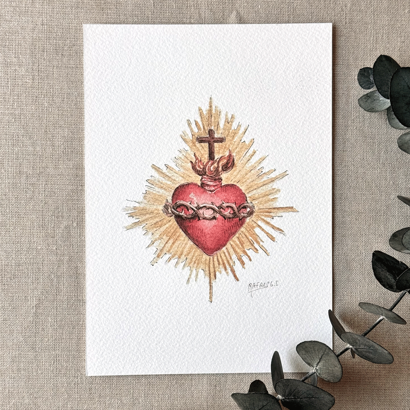 Sagrado Corazón de Jesus (Print)